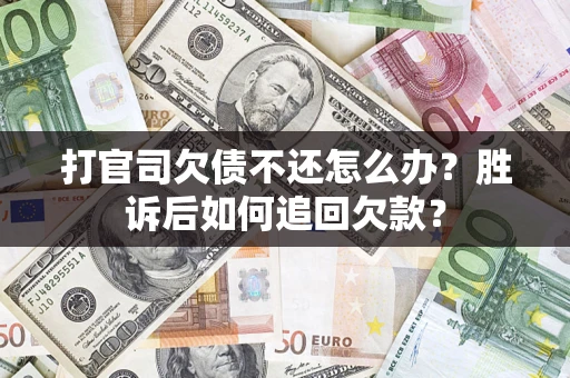 北京打官司欠债不还怎么办？胜诉后如何追回欠款？