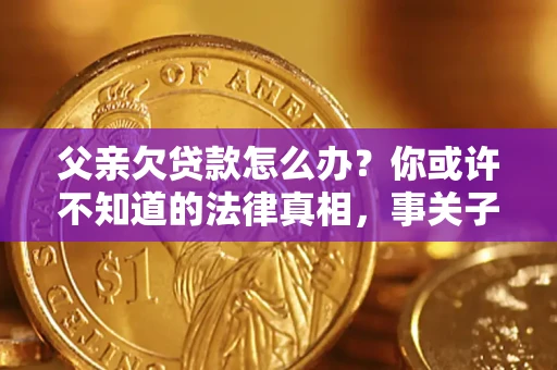 北京父亲欠贷款怎么办？你或许不知道的法律真相，事关子女未来