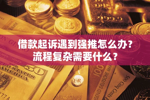 北京借款起诉遇到强推怎么办？流程复杂需要什么？