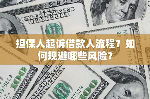 北京担保人起诉借款人流程？如何规避哪些风险？